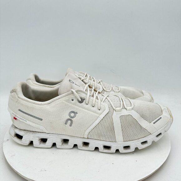 On Cloud 5 Swiss Engineering Men Size 11.5 59.98918 All White Running Shoes - Picture 4 of 11